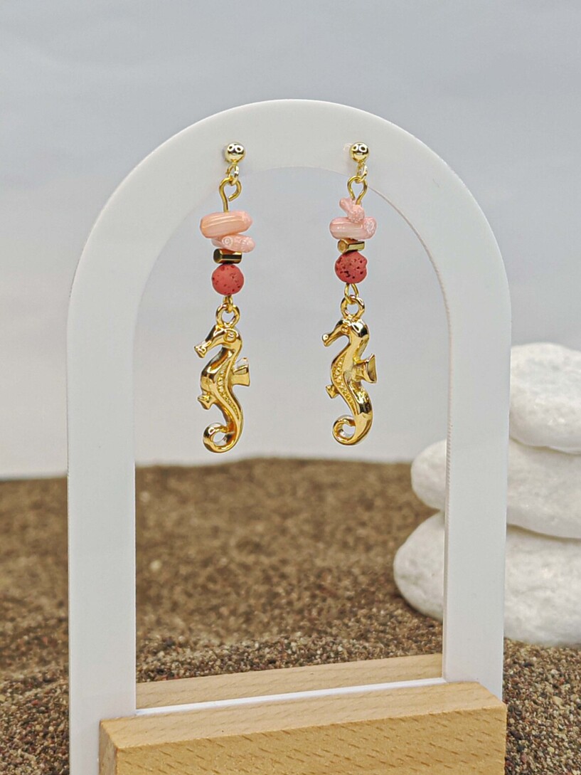 Seahorse earrings 