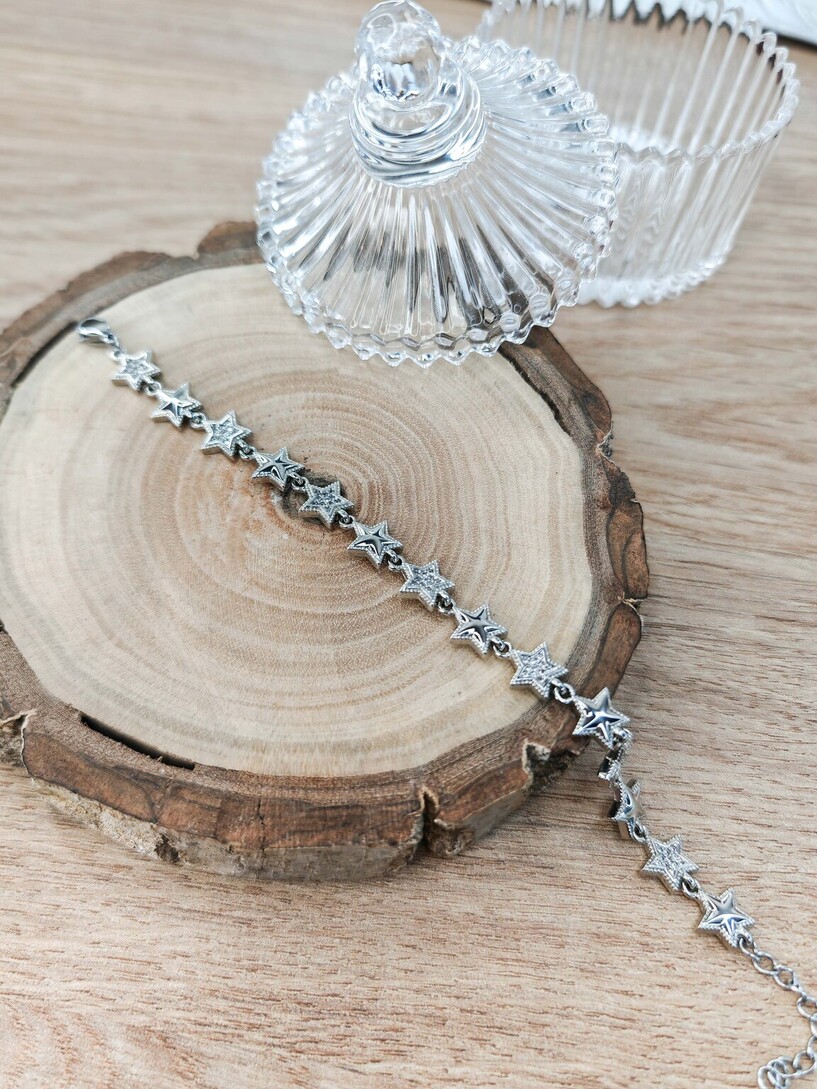 Stars stainless steel bracelet