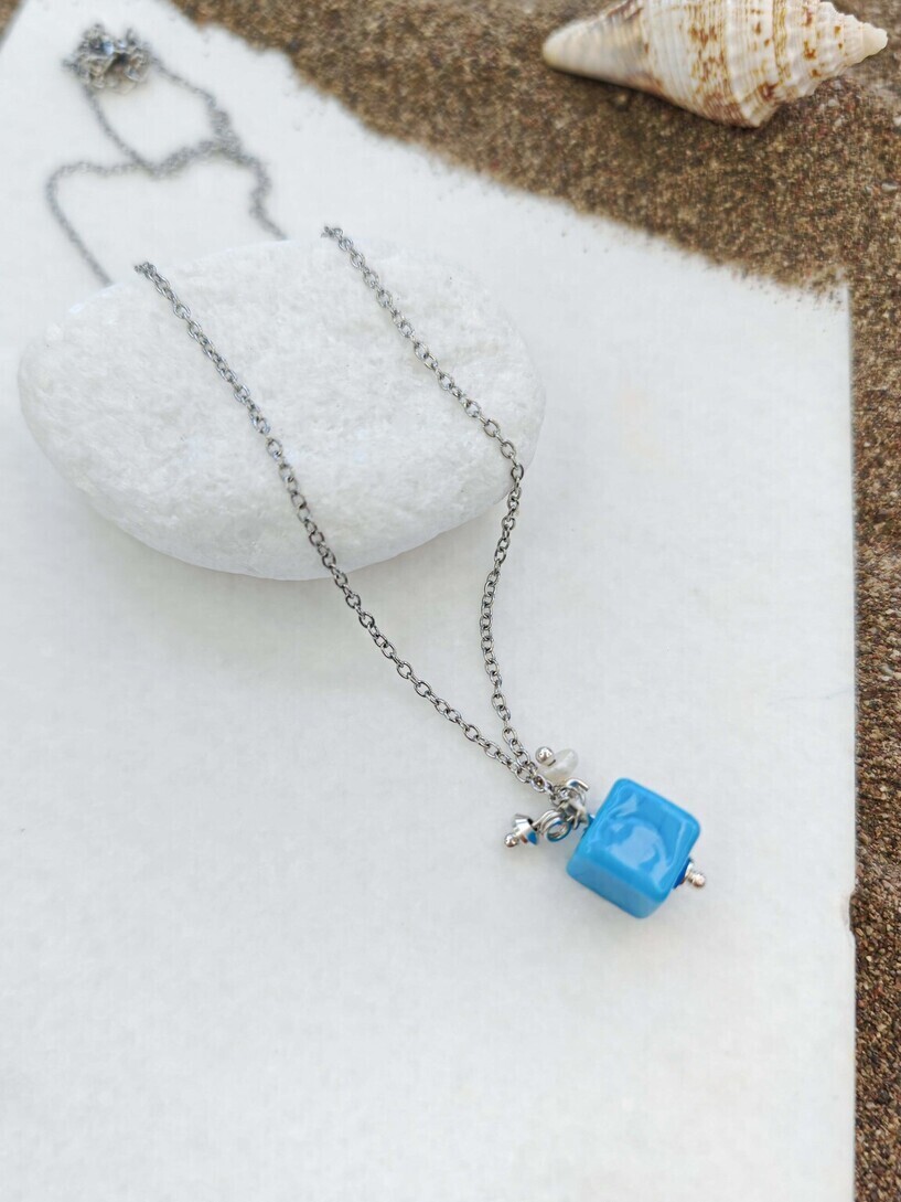Cube necklace