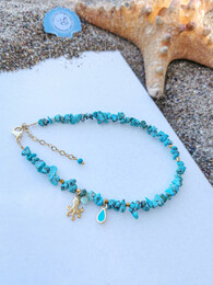Octopus anklet