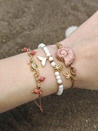 White mermaid bracelet