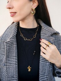 Gold Cross necklace