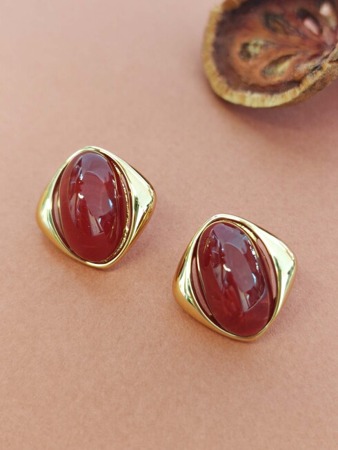 Wine earrings 