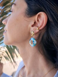Zante stainless steel earrings