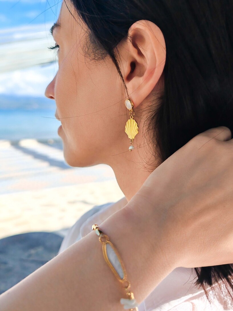 Sea treasure earrings 