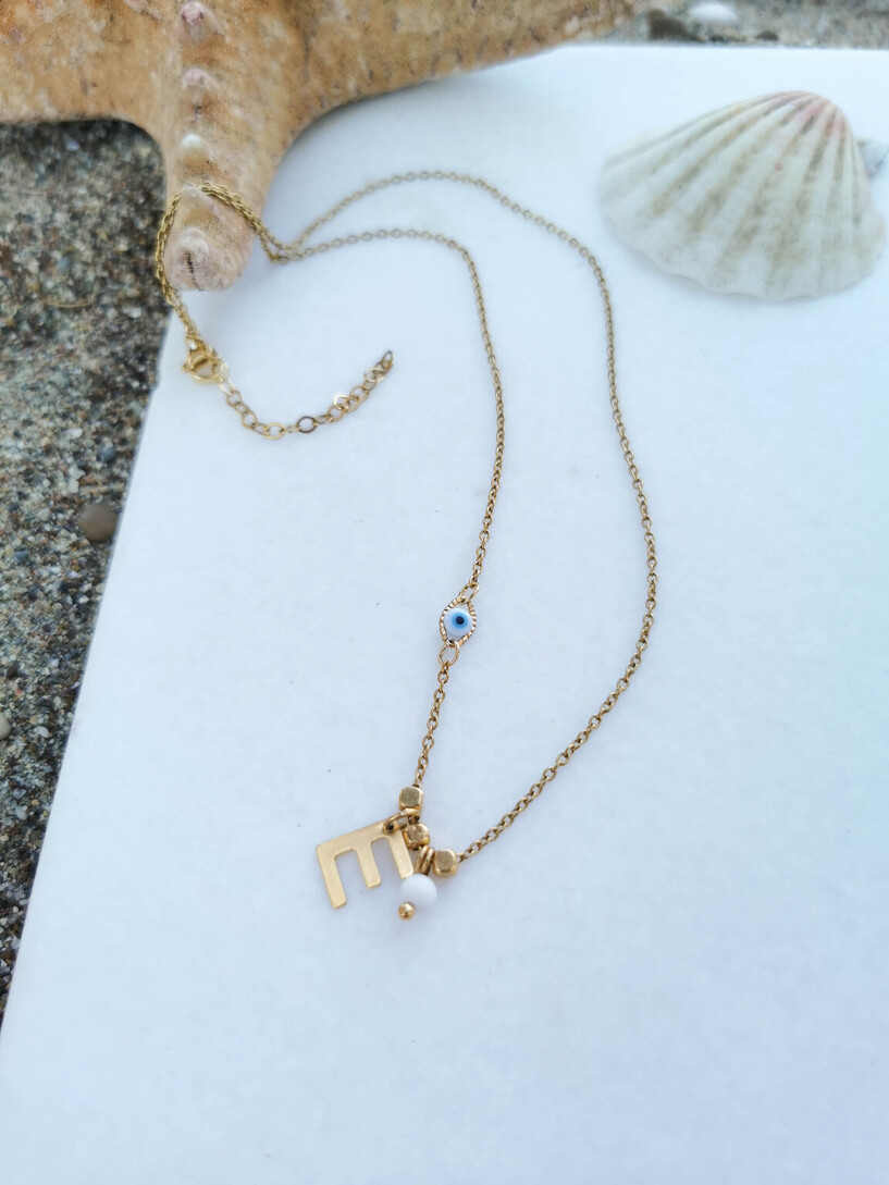 Monogram necklace