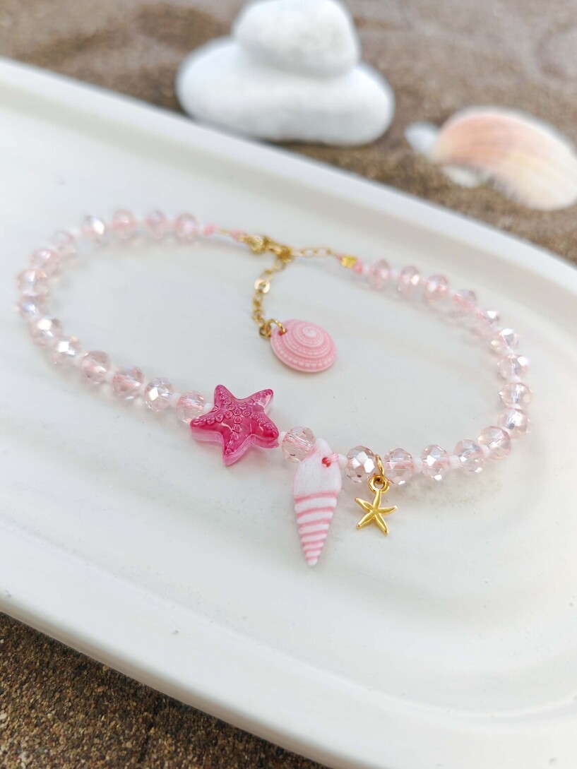 Pink dream anklet 
