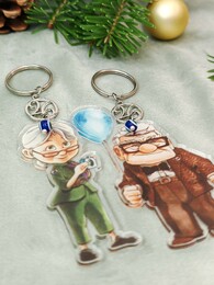 Up set Keychains