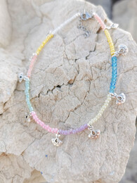 Colour your summer anklet