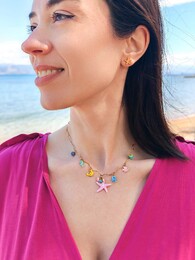 Sea life necklace