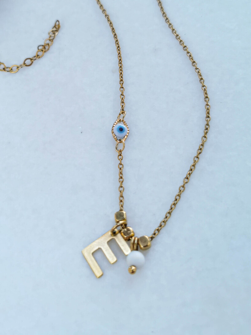 Monogram necklace
