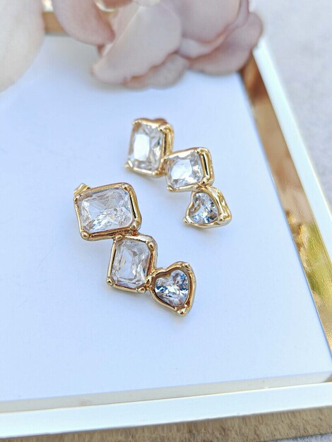 Phos stainless steel earrings