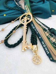 Lucky key charm