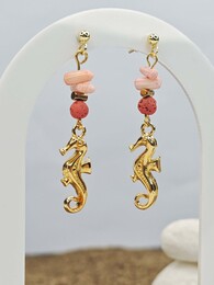 Seahorse earrings 