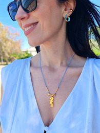 Hippocampus necklace