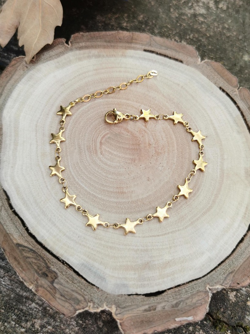 Estrellas stainless steel bracelet