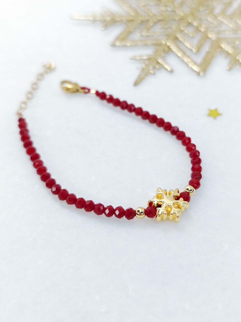 Snowflake bracelet