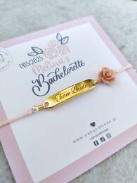 Team bride bracelet