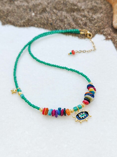 Palette necklace