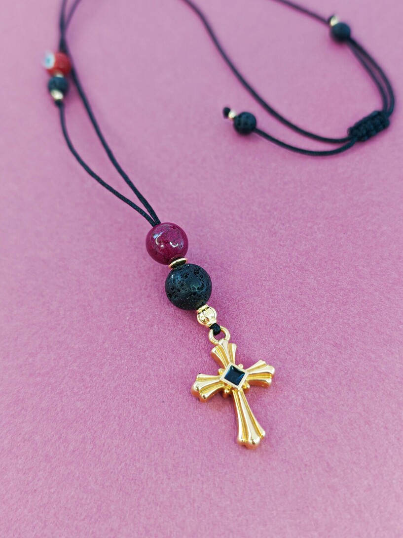 Faith car charm 