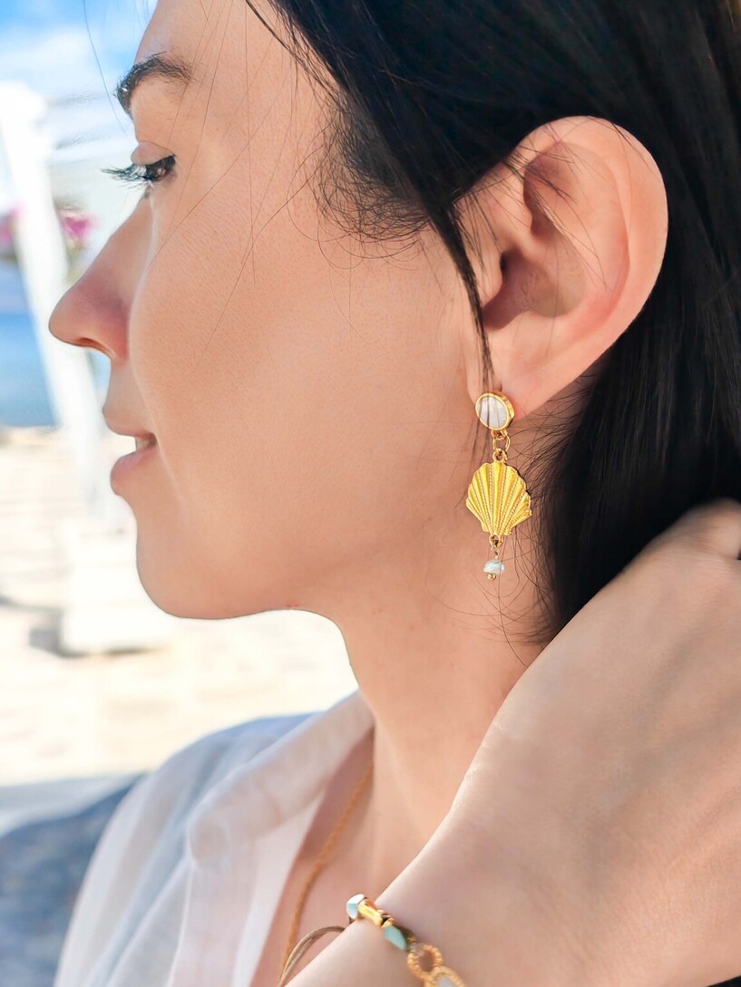 Sea treasure earrings 