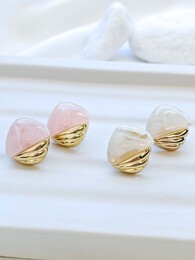 White love earrings