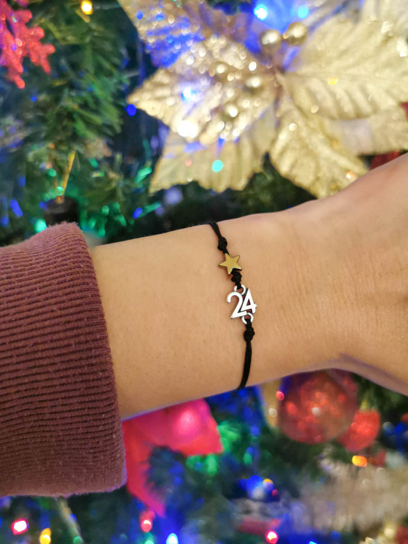 Merry Christmas bracelet for her