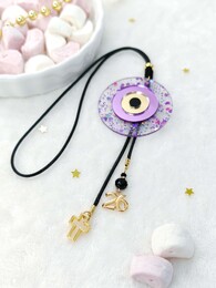 Purple dream Car Charm