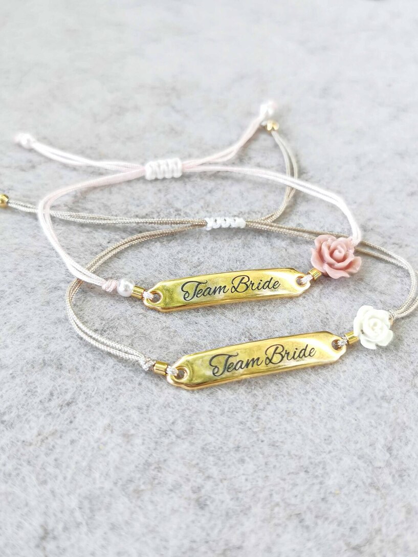 Team bride bracelet