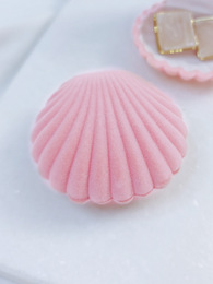 Pink velvet shell case