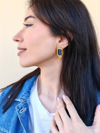 Blue lagoon earrings