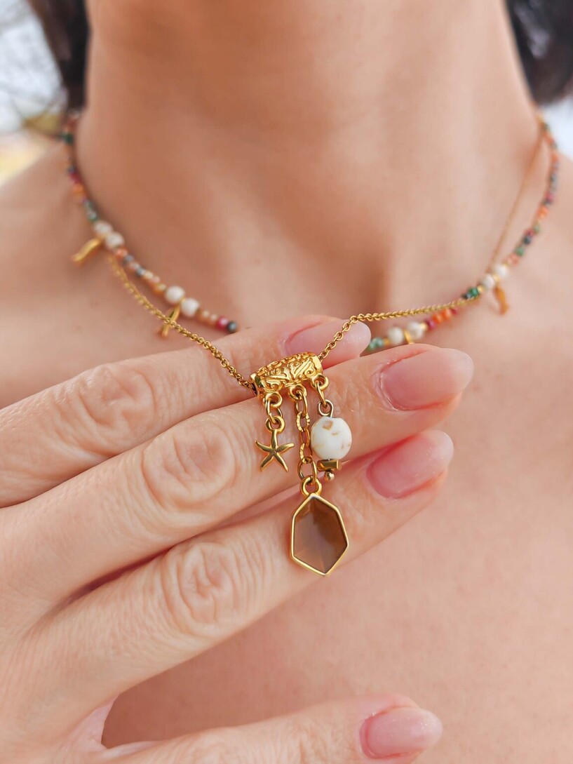 Choco necklace