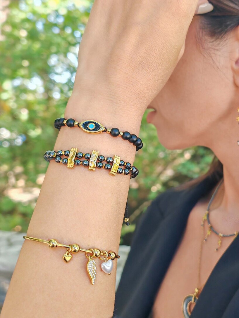 Hematite bracelet 