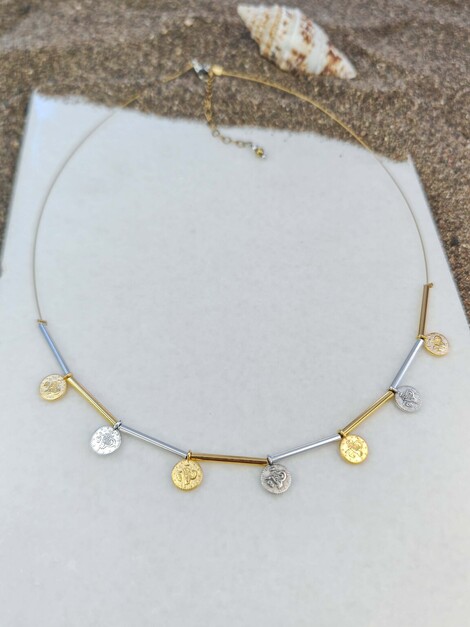 Coins necklace