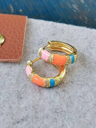 Happiness stainless steel hoops