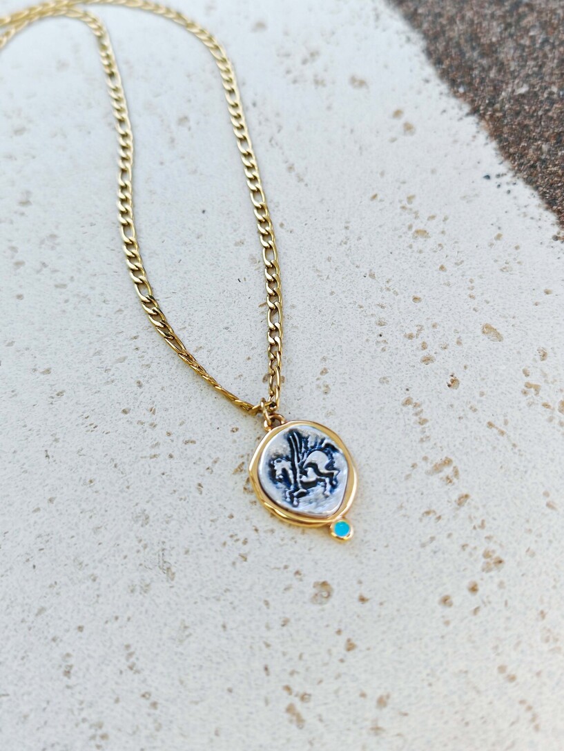 Pegasus necklace 