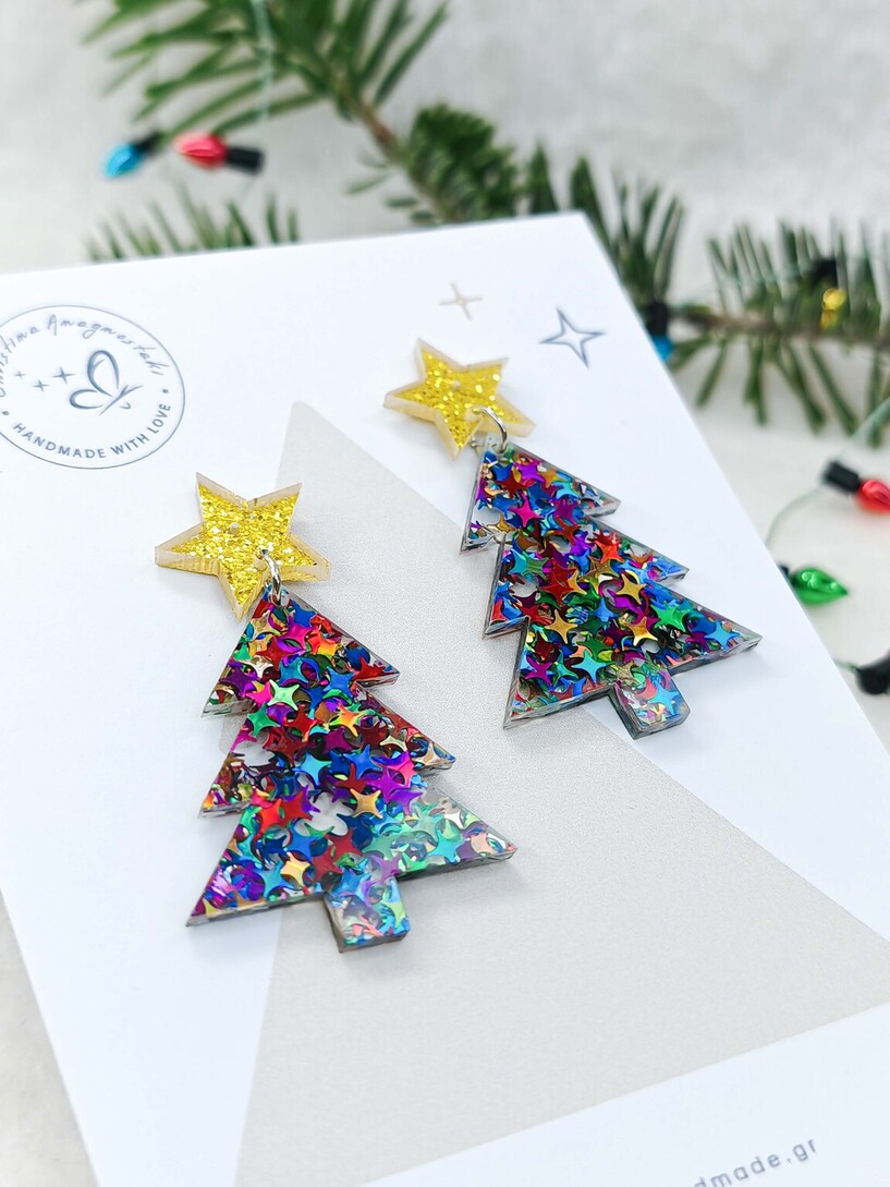 Magic trees earrings