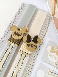 Mr & Mrs σετ Λαμπάδες