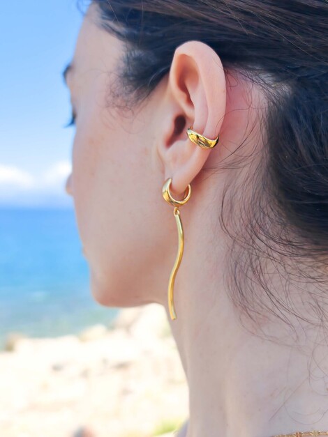Waves earrings 