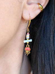 Jellyfish earrings