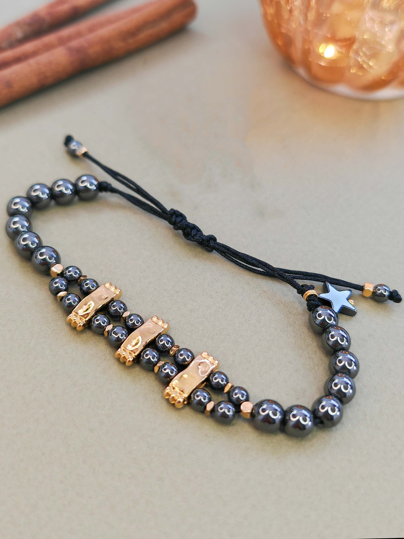 Hematite bracelet 