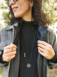Sun necklace