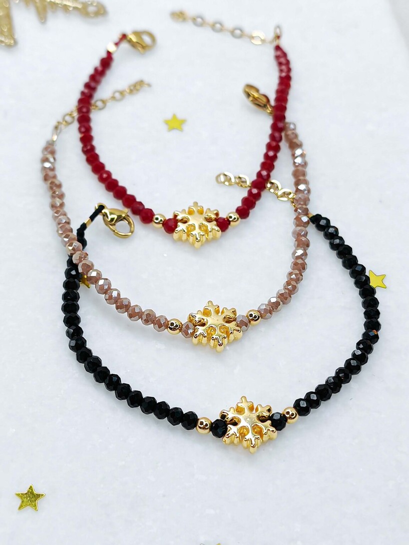 Snowflake bracelet