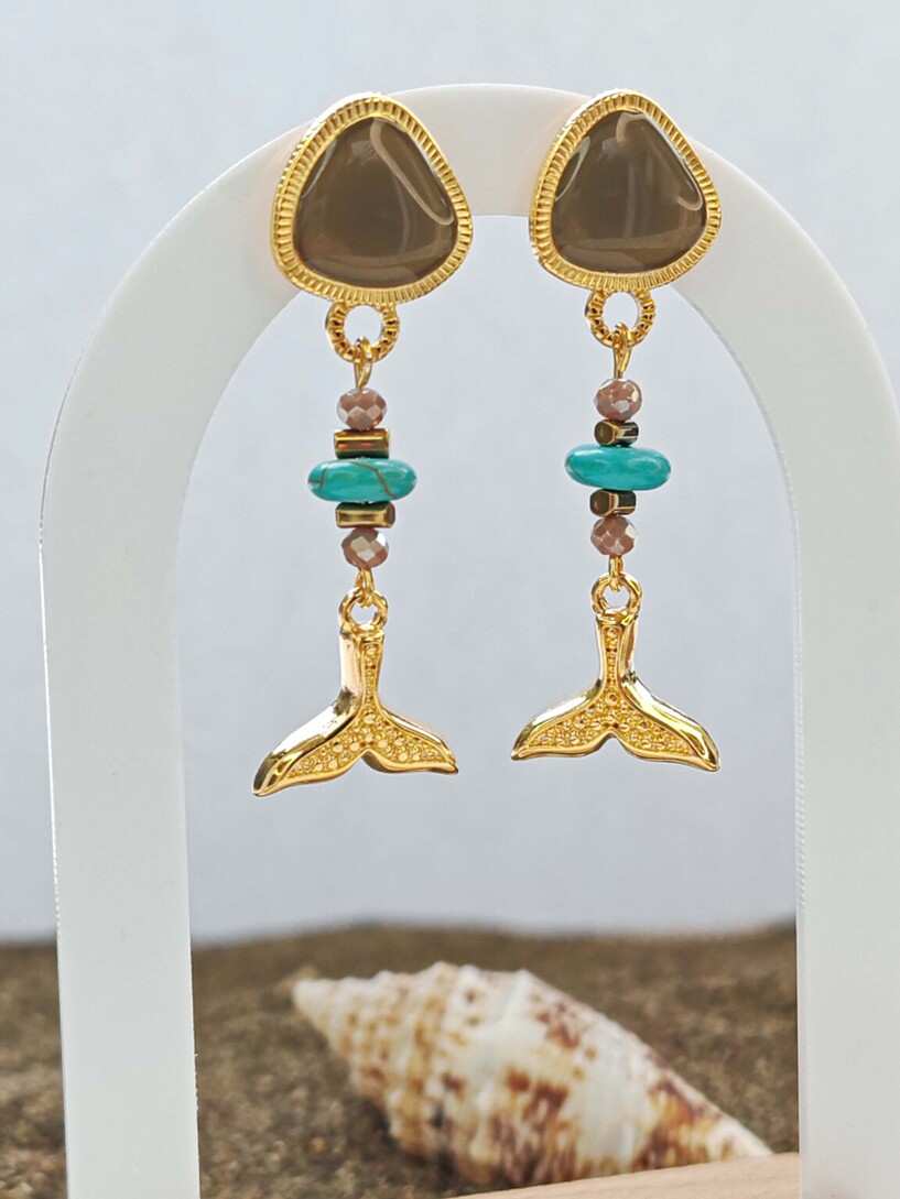 Mermaid earrings 