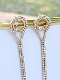 Oscar stainless steel earrings