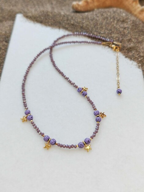 Malva necklace
