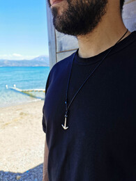 Anchor stainless steel necklace