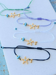 Starfish golden bracelet