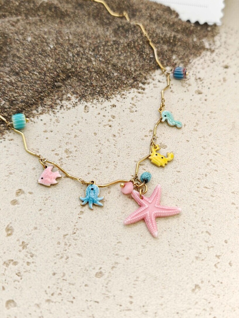 Sea life necklace