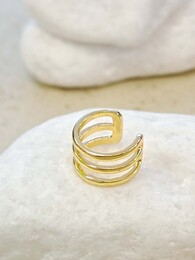 Lines ear cuff